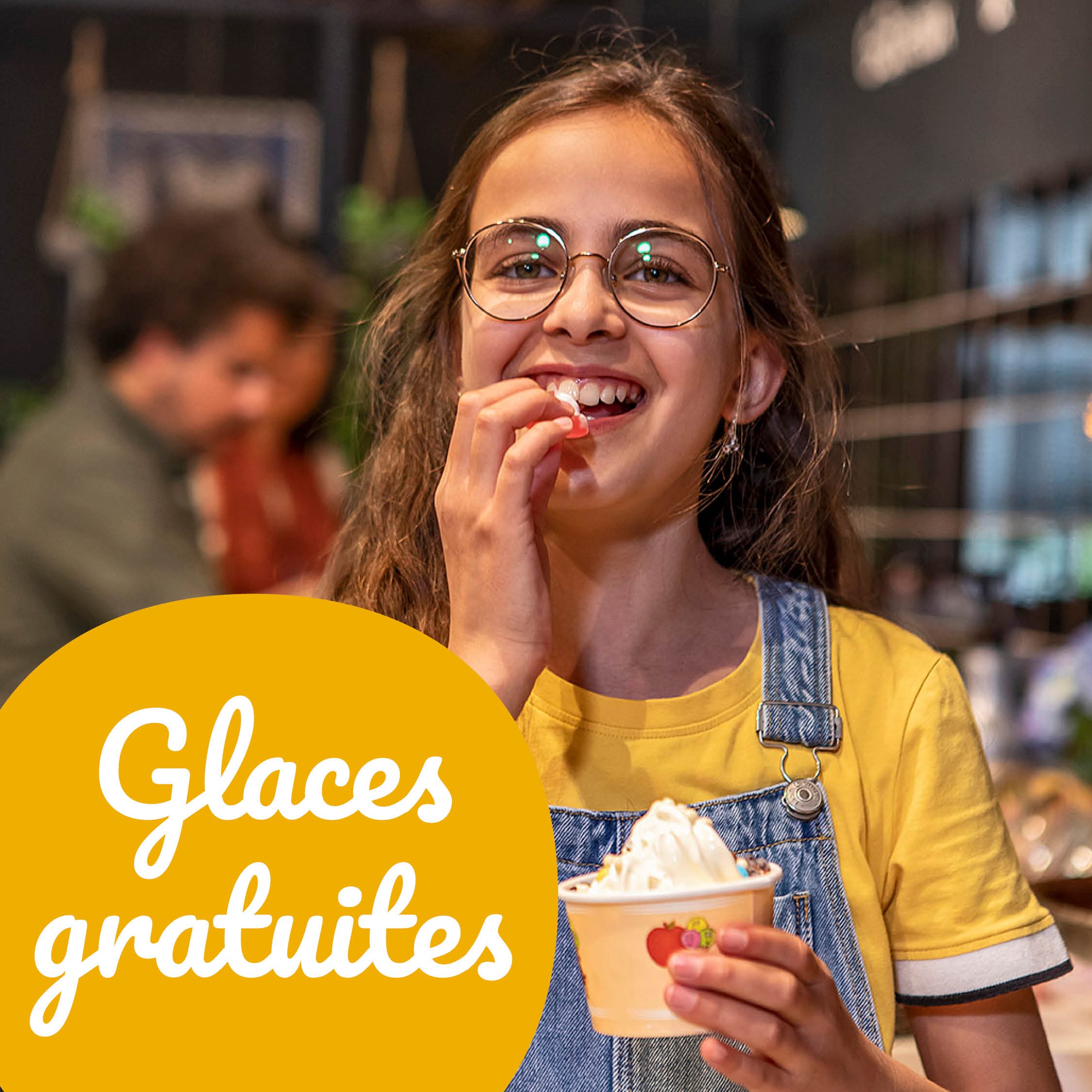 glaces gratuites